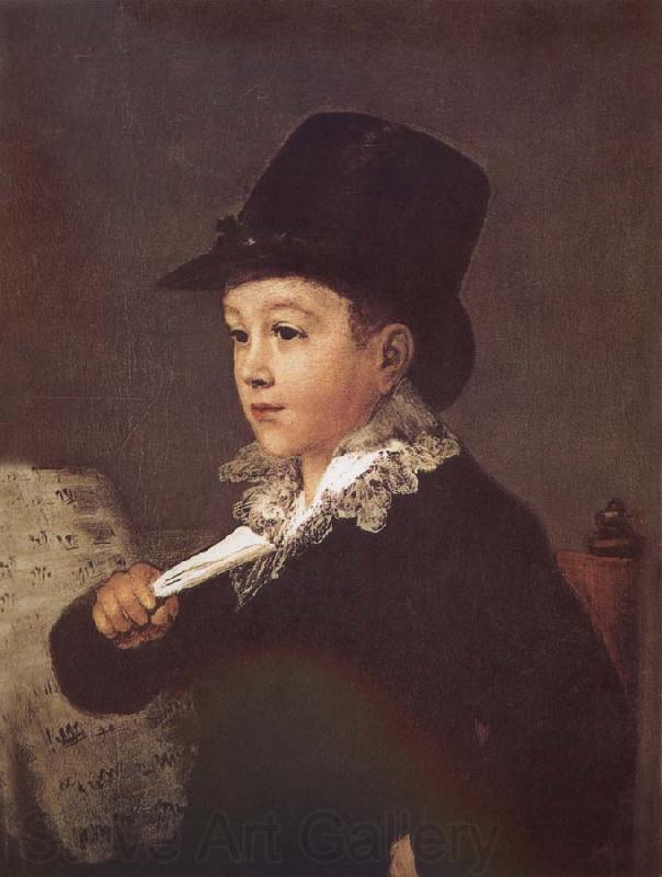 Francisco Goya Portrait of Mariano Goya